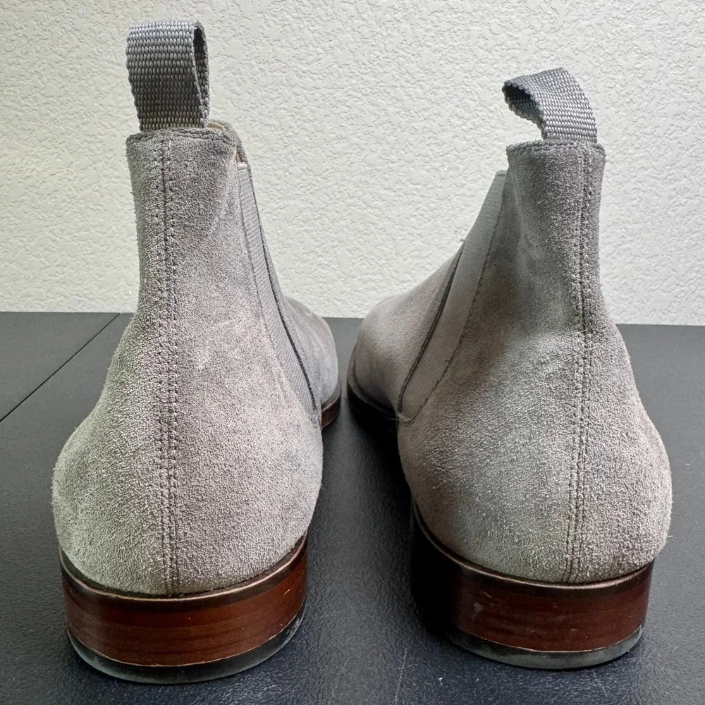 Aldo grey suede